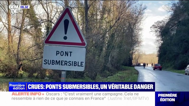Crues: les ponts submersibles, un véritable danger lors des montées des eaux
