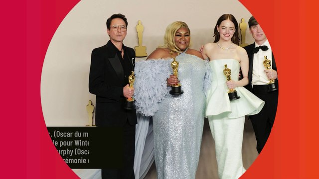 PHOTOS Oscars 2024, palmarès : Oppenheimer grand gagnant, quel prix pour Anatomie d'une chute de Justine Triet ?