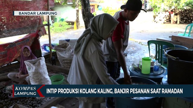 Intip Produksi Kolang Kaling yang Banjir Pesanan saat Ramadan