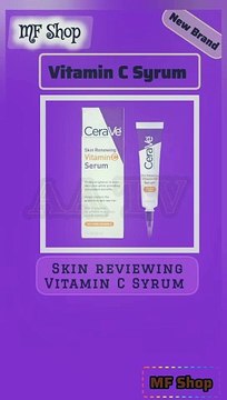 CeraVe Vitamin C Serum with Hyaluronic Acid | Skin Brightening Serum for Face with 10% Pure Vitamin C