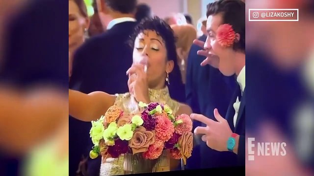 Liza Koshy Recovers Gracefully After TRIPPING on the Red Carpet 2024 Oscars