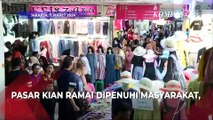 Sehari Jelang Ramadan, Pasar Tanah Abang Ramai Pengunjung