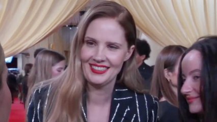 Justine Triet Shares How It Was Working With Messi the Dog From 'Anatomy of a Fall' at the Oscars | THR Video