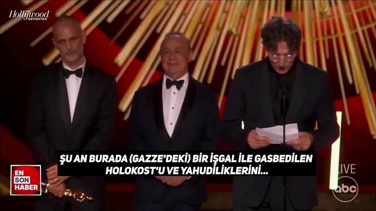 Jonathan Glazer, Gazze'deki İsrail işgaline tepki gösterdi