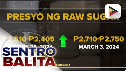 Pagbili ng mga asukal mula sa mga lokal na magsasaka, tututukan sa Sugar Order No. 2 ng SRA