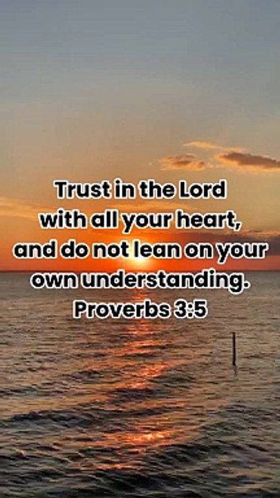 Proverbs 3:5