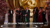 Az Oppenheimer a legjobb film, Mihalek Zsuzsa is Oscar-díjas