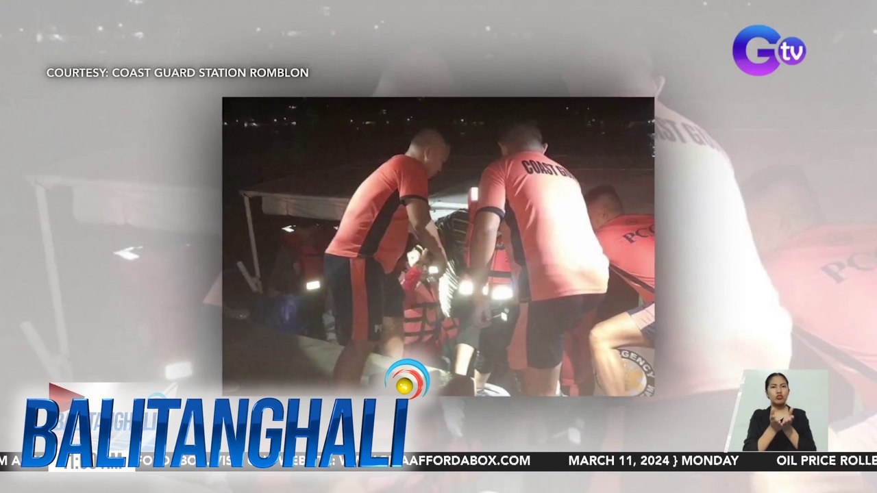 Barko, sumadsad sa Romblon, Romblon; mahigit 160 na pasehero nito, ligtas | BT