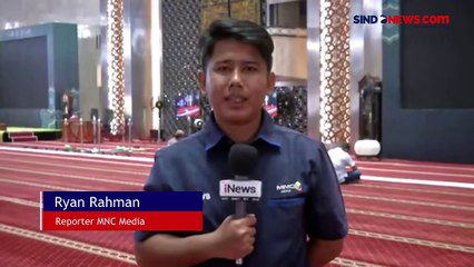 Laporan Langsung Persiapan Masjid Istiqlal Jelang Tarawih Perdana