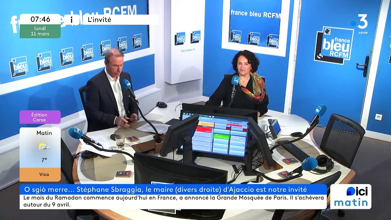 Stéphane Sbraggia invité de la rédaction RCFM