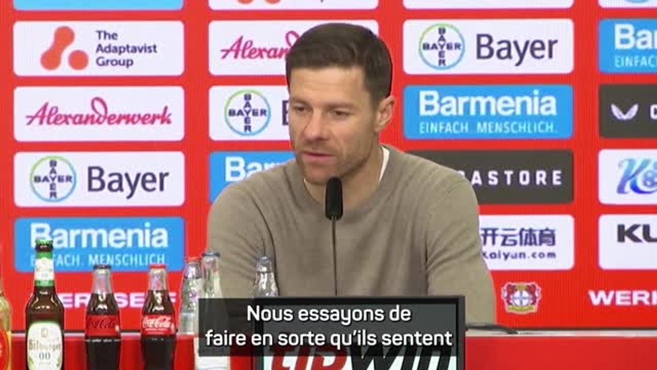 Leverkusen - Xabi Alonso ne veut pas parler du titre avant avril