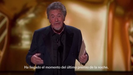 Al Pacino presentando el Oscar a mejor película en la gala número 96 de los Oscar