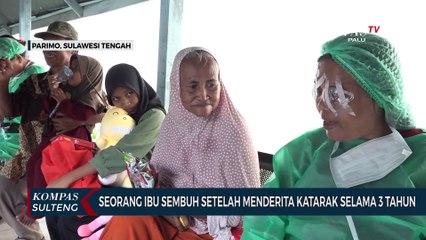Seorang Ibu Sembuh Setelah Menderita Katarak Selama 3 Tahun