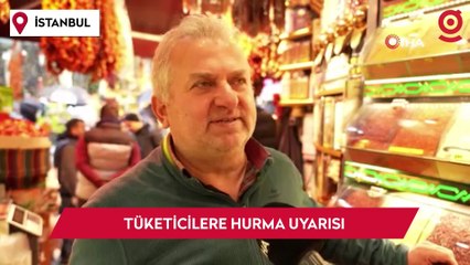 Tüketicilere hurma uyarısı; “Yıkayıp bir kenara koymayın, yiyeceğiniz sayıda yıkayın”