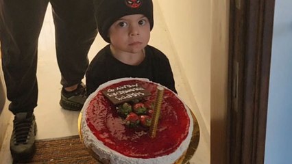 Little boy drops the cake he brought for his mum's 30th Birthday *Hilarious Fail*