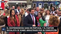 El centroderecha gana en Portugal y el Partido Socialista se hunde arrastrado por su corrupción