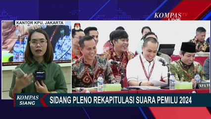 Télécharger la video: Update Sidang Pleno Rekapitulasi Suara Pemilu 2024, KPU Hitung Suara Sumsel dan Jateng