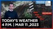 Today's Weather, 4 P.M. | Mar. 11, 2024