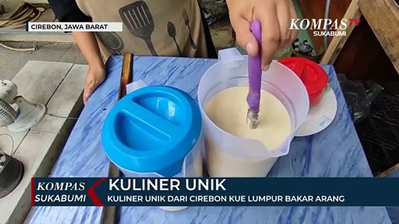 Kuliner Unik Dari Cirebon Kue Lumpur Bakar Arang