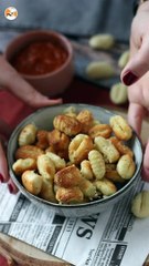 Crispy parmesan gnocchi in the airfryer