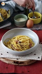 Spaghetti alla carbonara, la ricetta cremosa spiegata passo a passo
