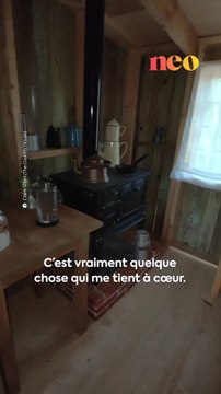 Claire Vilani a grandi avec la série « La petite maison dans la prairie » et a reproduit la réplique exacte de la maison des Ingalls.