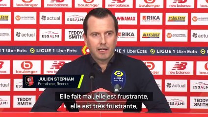 Stephan : “De la frustration et de la déception mais...”