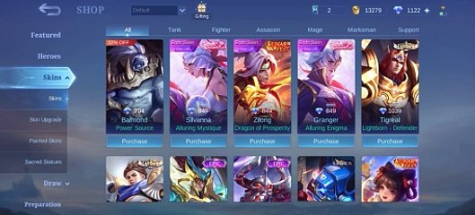 binili ko skin ni ixia