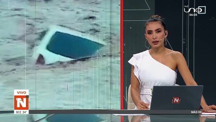 Un vehículo fue arrastrado por el río Machareti en Camiri