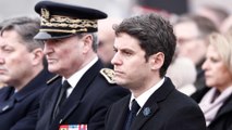 Attal à Arras pour rendre hommage aux victimes du terrorisme, cinq mois après la mort de Dominique Bernard