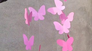 Butterfly Wall Decor | Wall hanging making at home