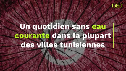 Un quotidien sans eau courante dans la plupart des villes tunisiennes