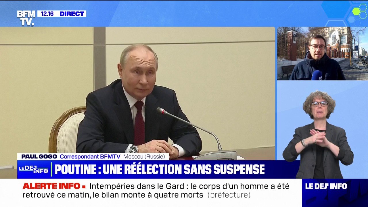 Présidentielle en Russie: Vladimir Poutine compte tenir son meeting de campagne après l'élection