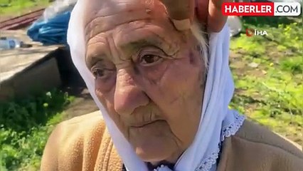 Osmaniye'de fırtına ahırın çatısını uçurdu