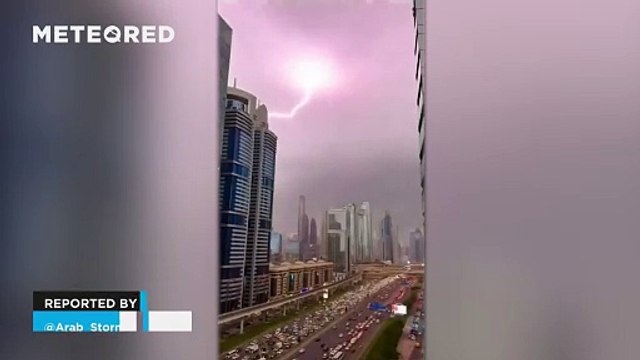Very violent storms and flooding in the Arabian Peninsula.