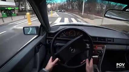 1984 Mercedes-Benz W124 - POV Driving