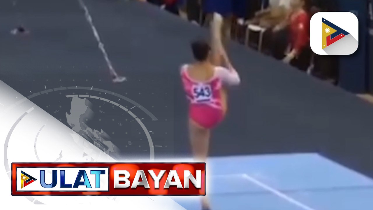 Malabuyo, nagtapos sa ikaapat na puwesto ng floor exercise sa 2024 FIG World cup series
