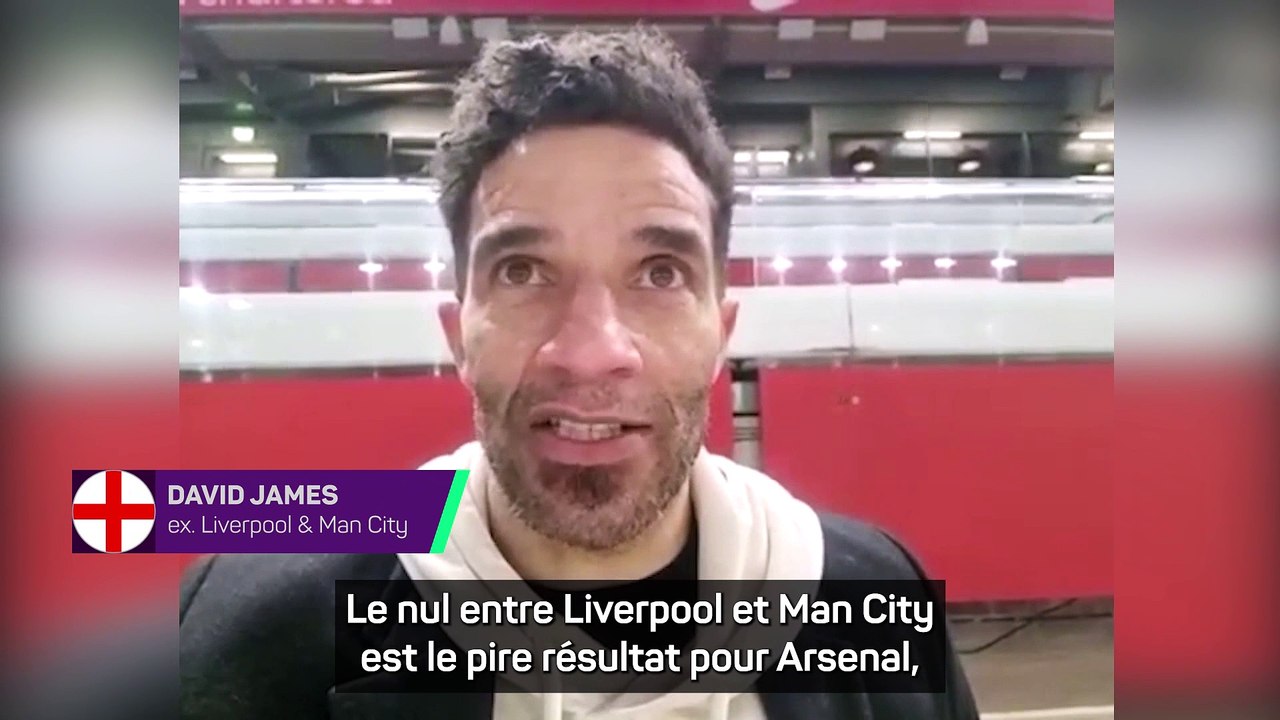 James : "Arsenal n'est pas vraiment dans la course au titre"