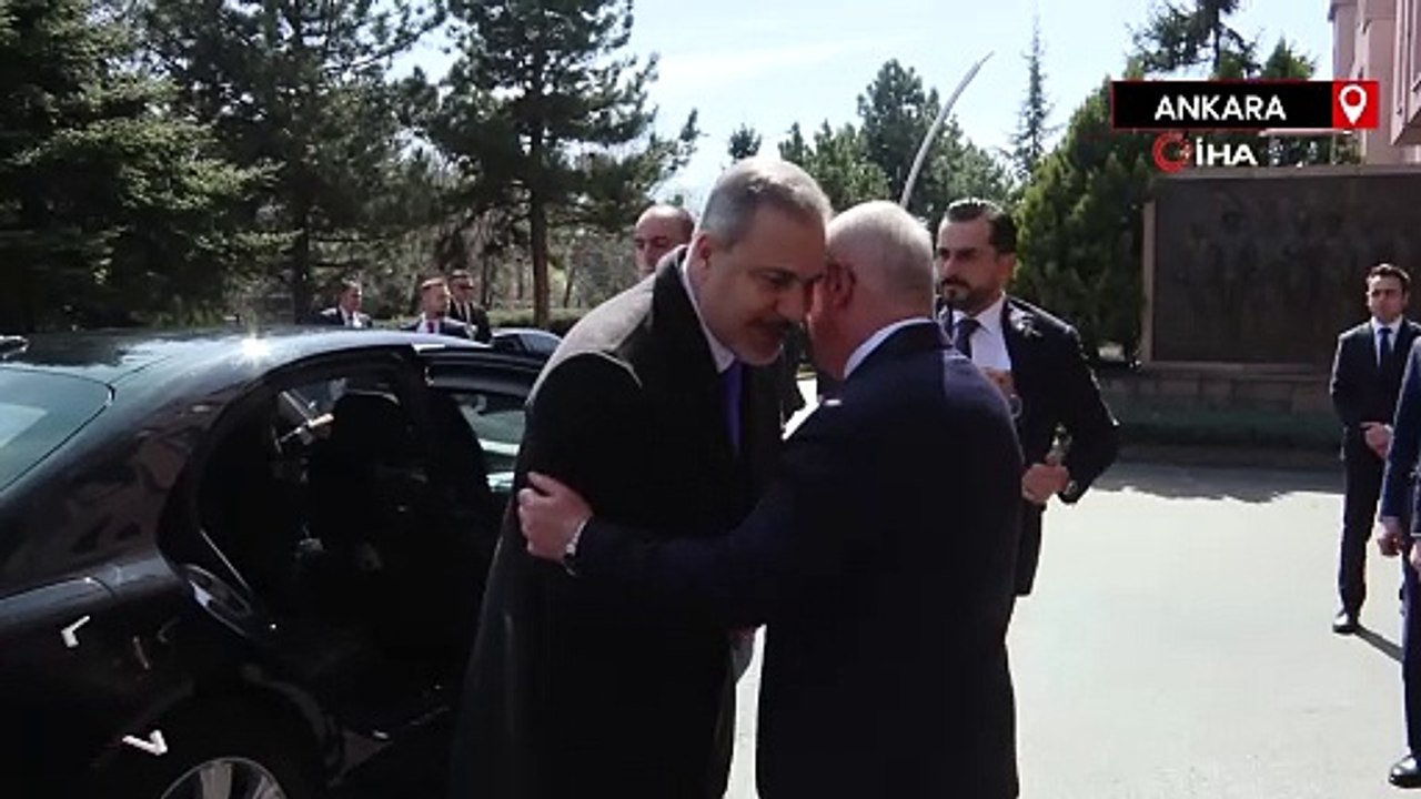 Milli Savunma Bakanı Güler, Dışişleri Bakanı Fidan ve MİT Başkanı Kalın görüştü