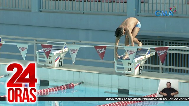 Jamesray Ajido, gold medalist at nag-set ng tournament at nat'l record holder sa 11th Asian Age Group Championships | 24 Oras