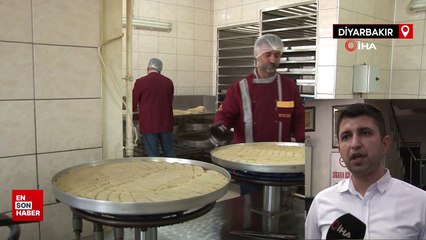 Diyarbakır’da tatlıcılar Ramazan ayında günde 1 ton satış hedefliyor