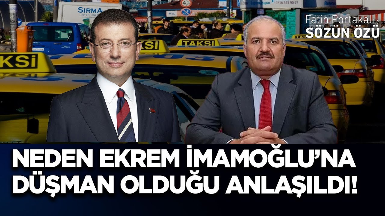 TAKSİCİ EYÜP AKSU’NUN NEDEN EKREM İMAMOĞLU’NA DÜŞMAN OLDUĞU ANLAŞILDI!