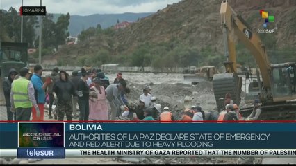 Bolivia: La Paz authorities declare state of emergency and red alert over flooding