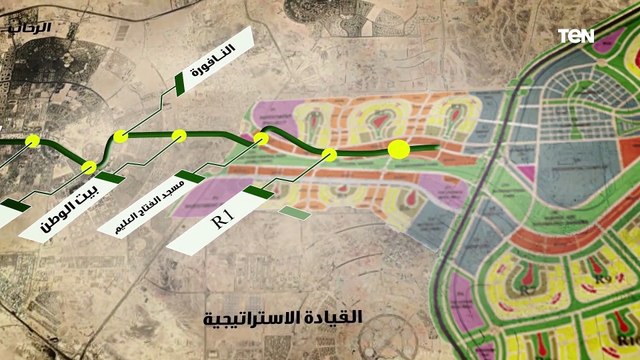 أحدث تصوير جوي لأعمال تنفيذ مشروع مونوريل شرق النيل