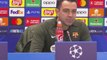 Rueda de prensa de Xavi Hernádez, previa al FC Barcelona vs. Nápoles de Champions League