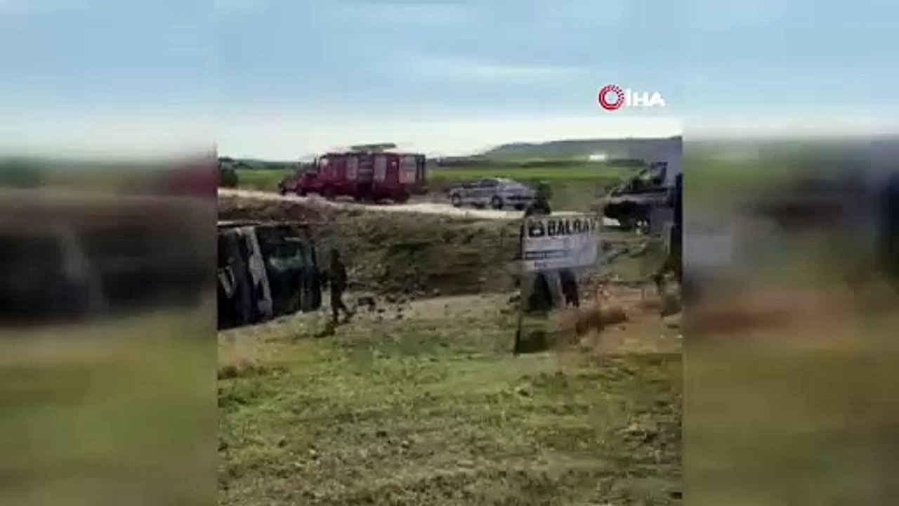 Ankara'da EGO otobüsü devrildi! Çok sayıda yaralı var