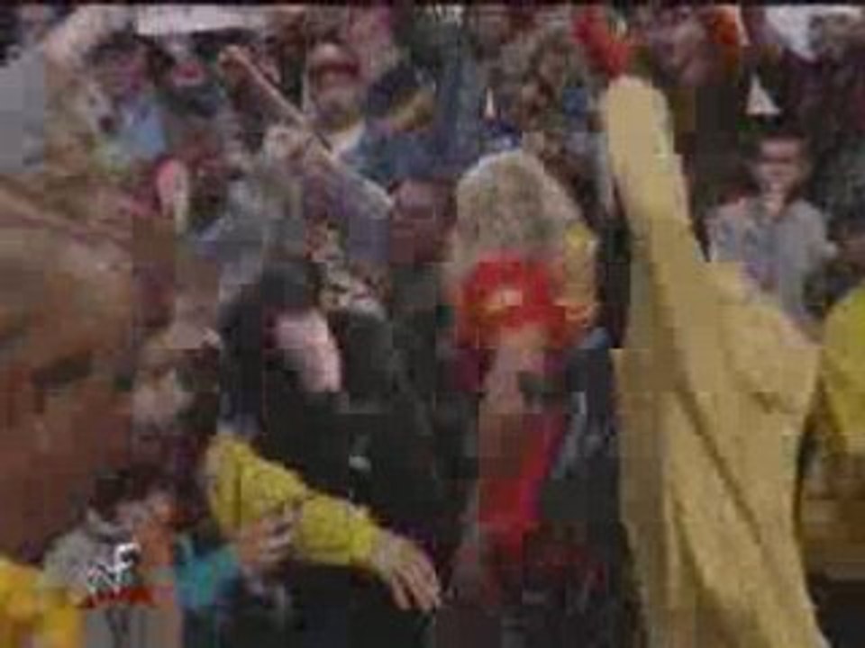 wwe 2001 smackdown kane vs rhyno hardcore match