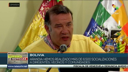 Bolivia anunció conclusión de la etapa preparatoria del censo de población y vivienda