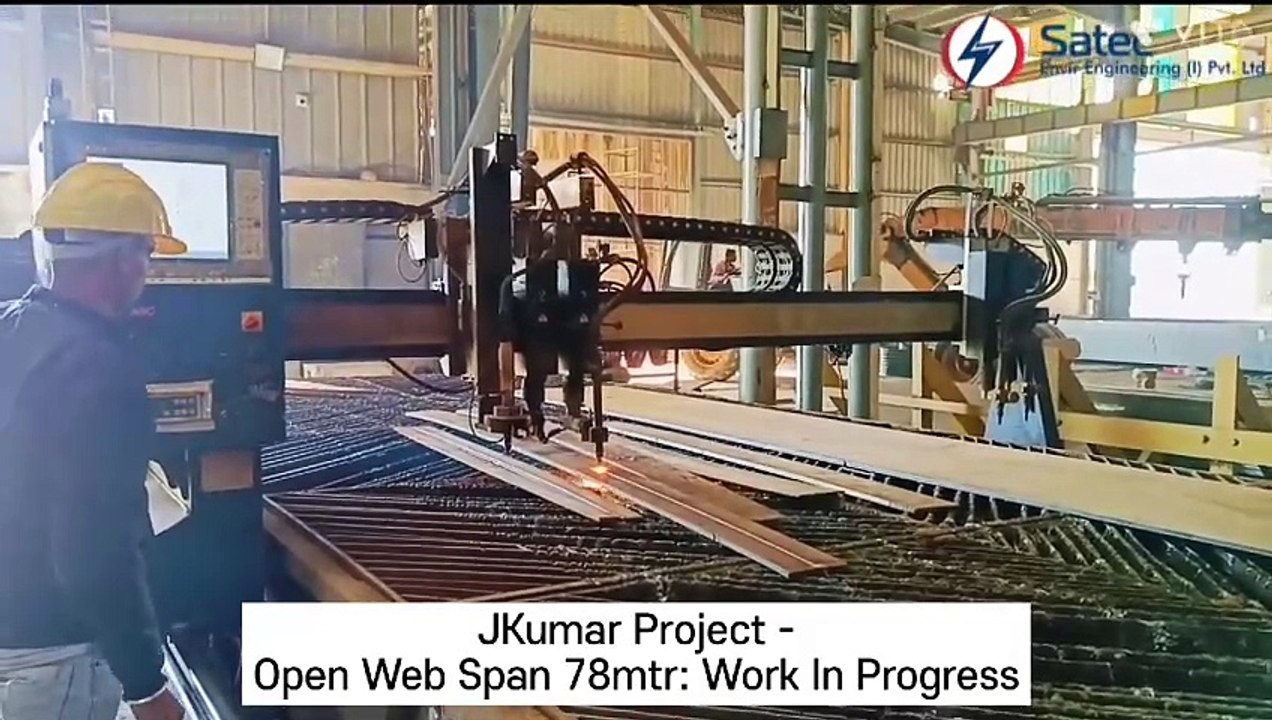 Erection Work in Progress by Satec Envir Engineering (I) Pvt. Ltd. @jamnagar ( M/s GE T&D India Limited )
