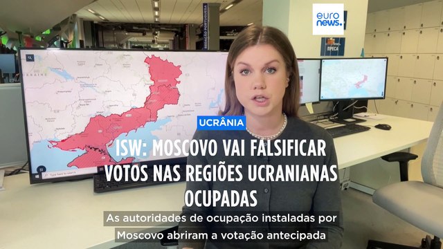 Moscovo falsifica votos nas regiões ucranianas ocupadas